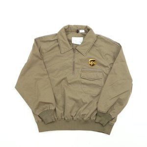 Twinhill United Parcel Service Adult XL 1/2 Zip Pullover Jacket Employee Uniform
